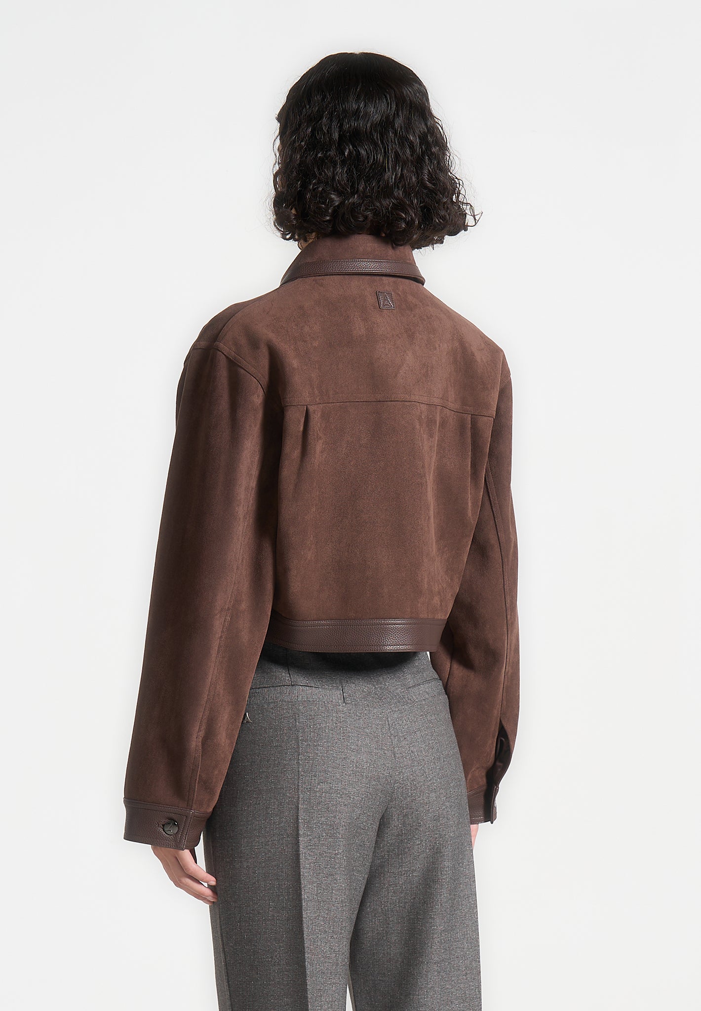 Averi-London™ | Pebbled Leather Jacket
