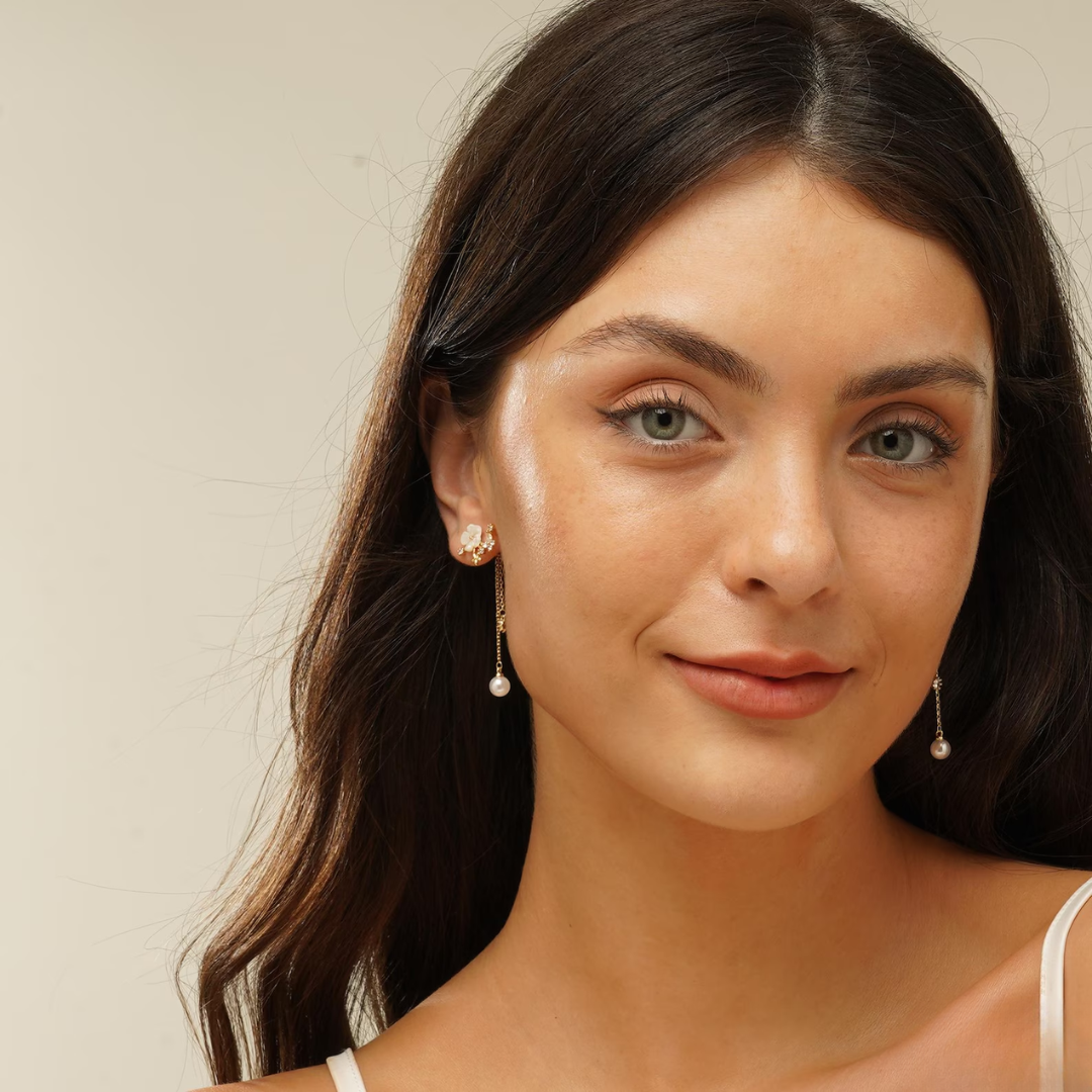 Averi-London™ | Fleuria Pearl Earrings