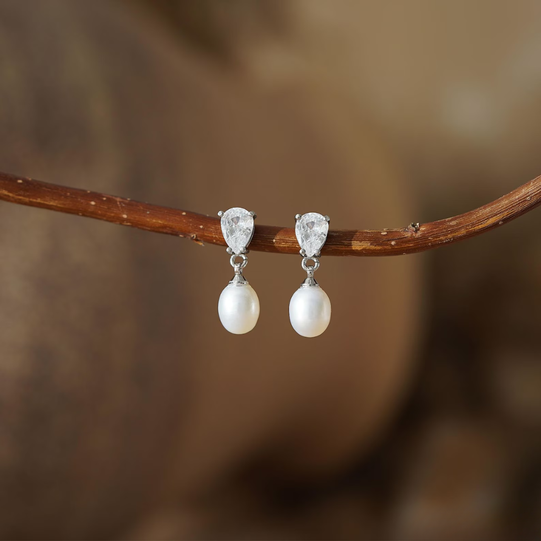 Averi-London™ | Elowen Pearl Earrings