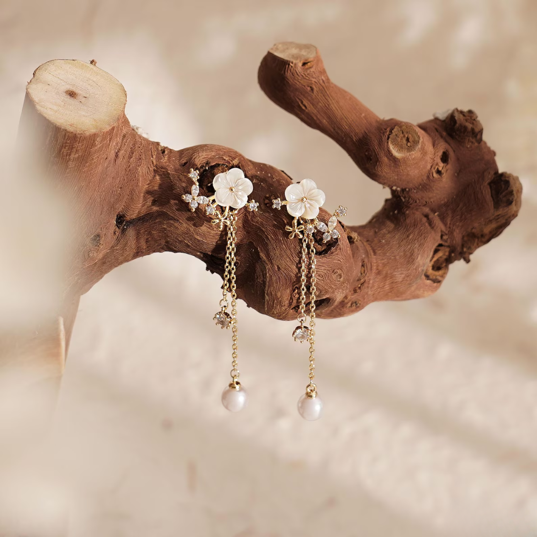 Averi-London™ | Fleuria Pearl Earrings