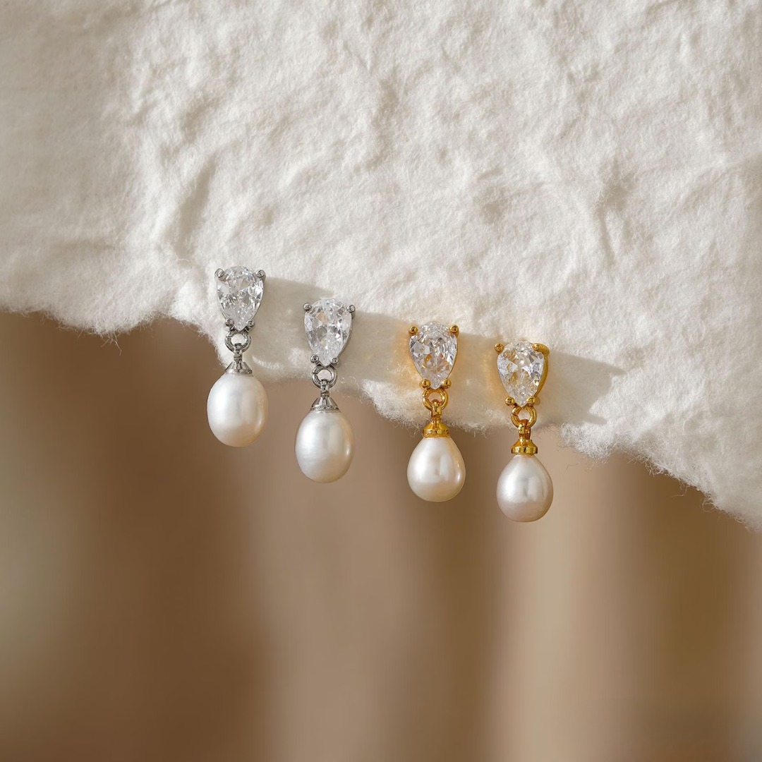 Averi-London™ | Elowen Pearl Earrings