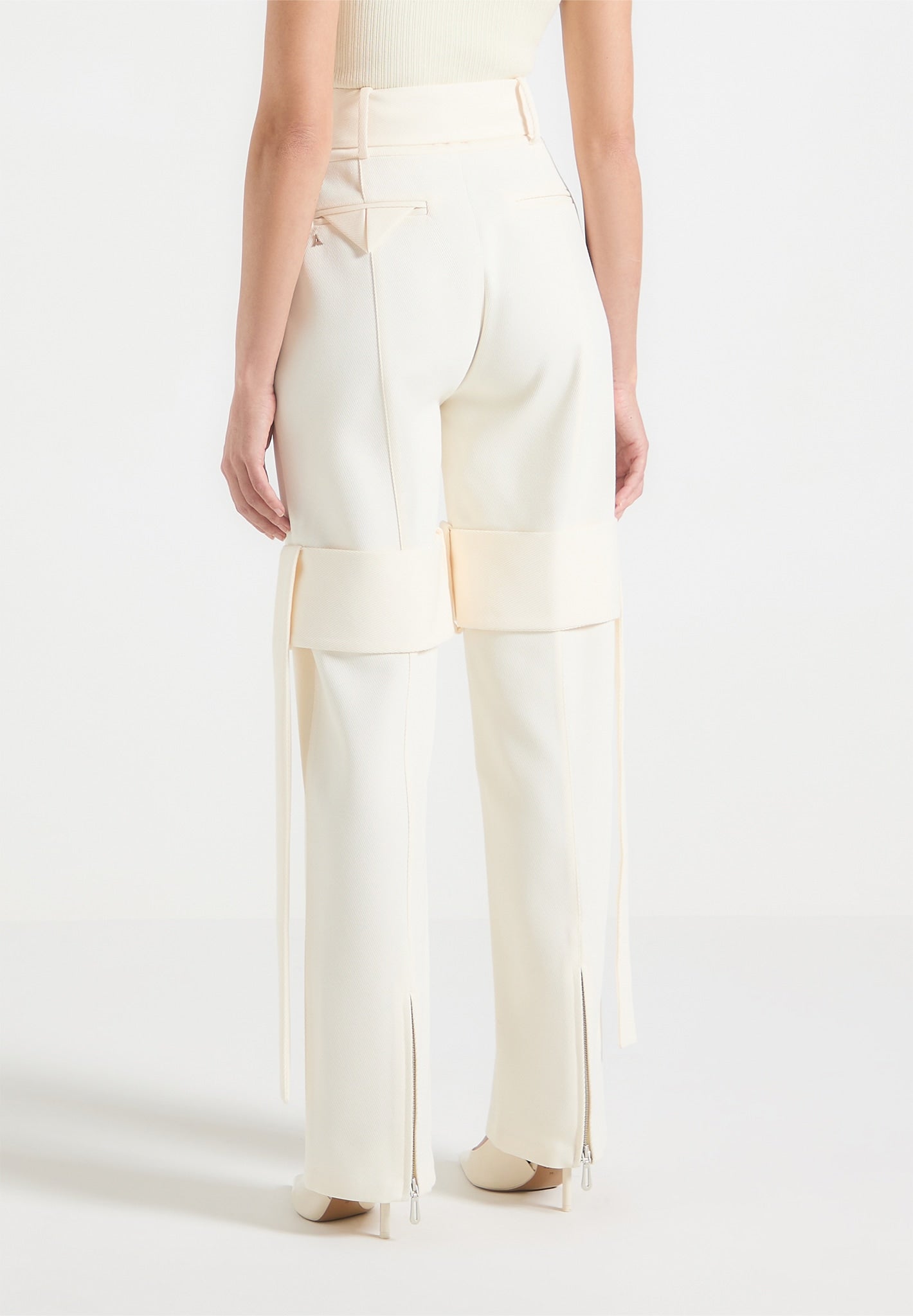Averi-London™ | Tailored Strap Trousers