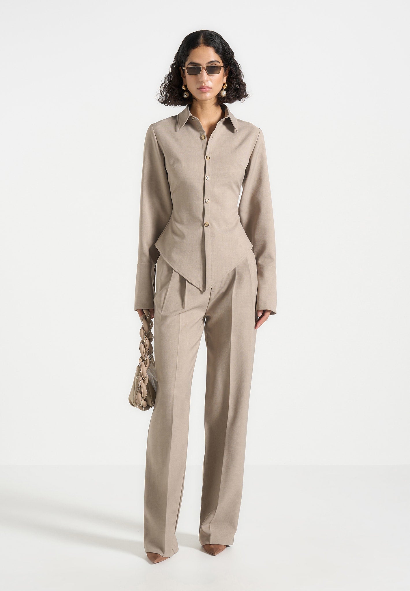 Averi-London™ | Tailored Pleat Trousers