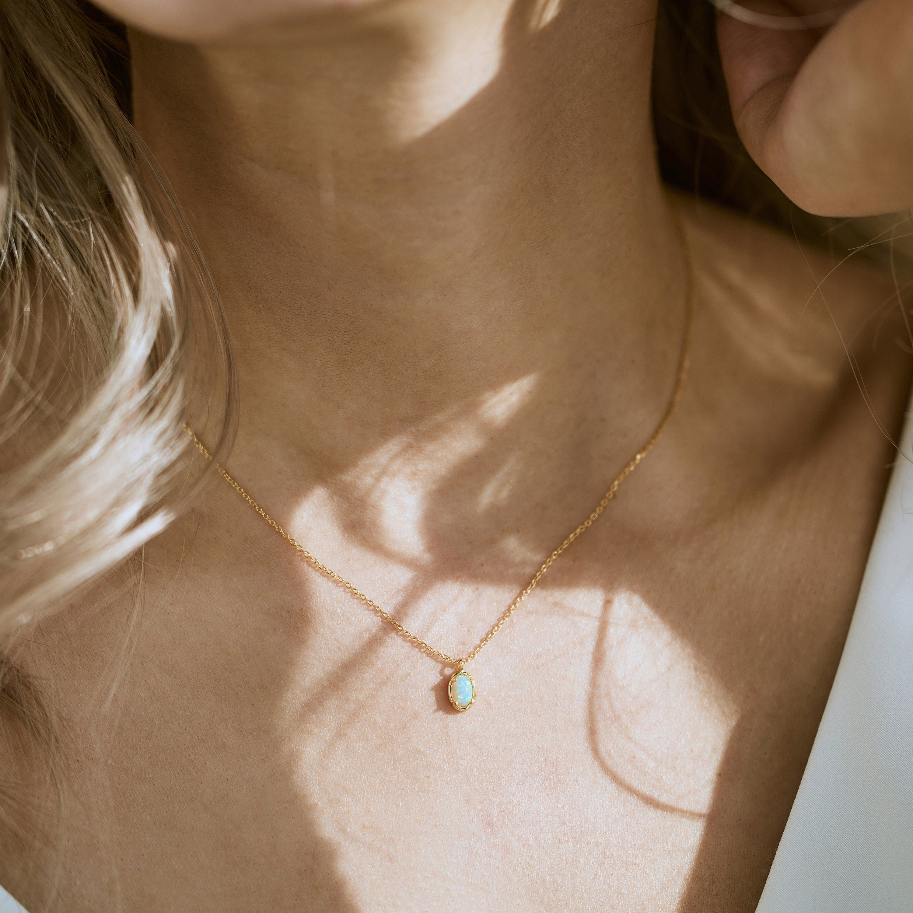 Averi-London™ | Celestia Opal Necklace