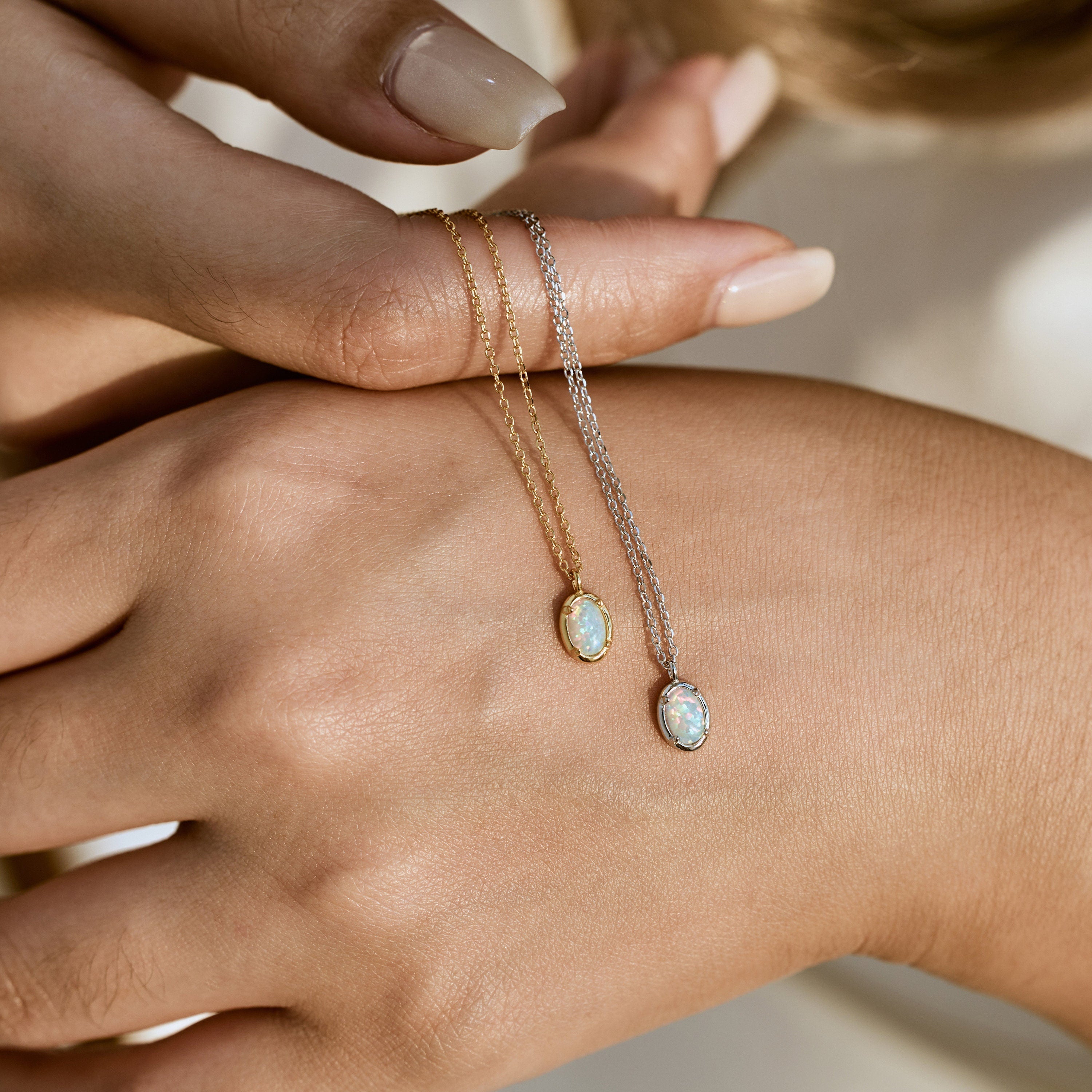 Averi-London™ | Celestia Opal Necklace