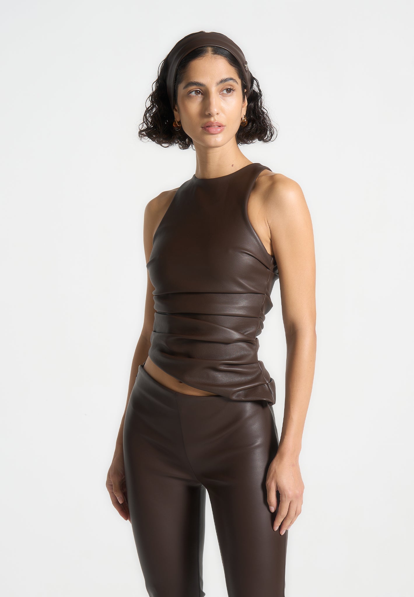Averi-London™ | Asymmetric Tacked Top