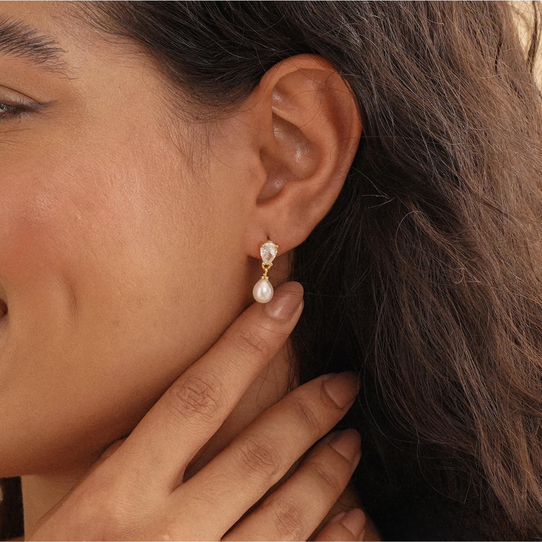 Averi-London™ | Elowen Pearl Earrings