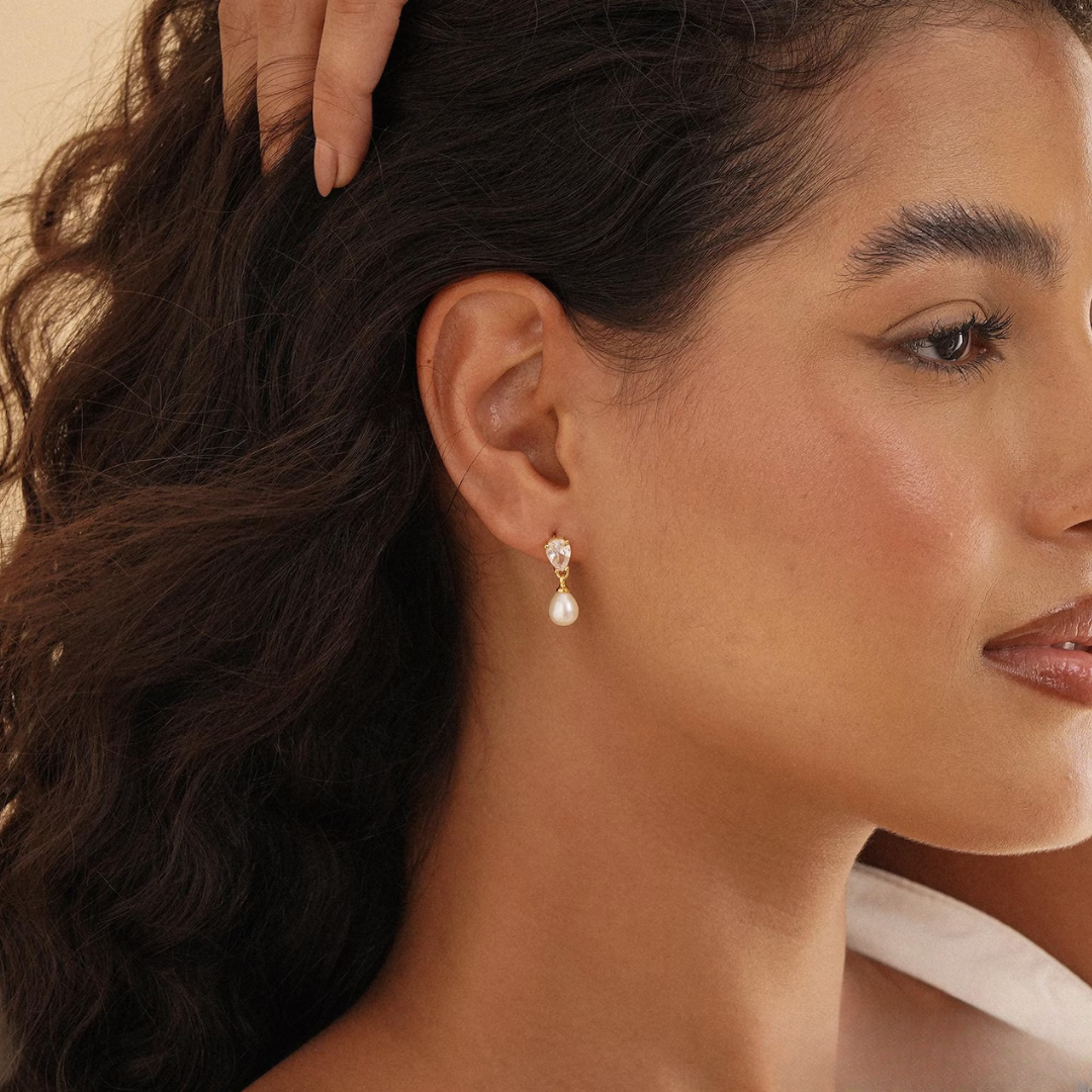 Averi-London™ | Elowen Pearl Earrings