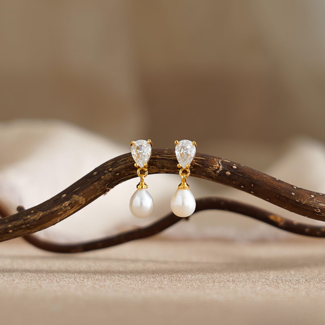 Averi-London™ | Elowen Pearl Earrings