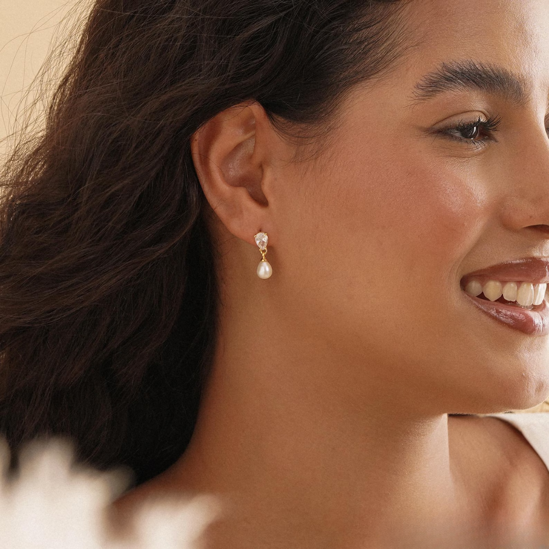 Averi-London™ | Elowen Pearl Earrings