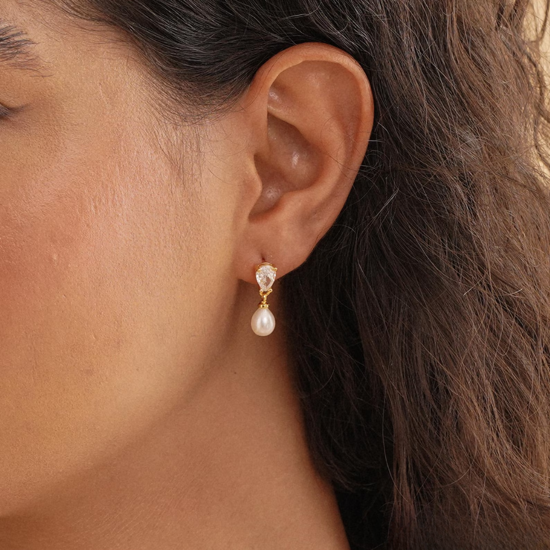Averi-London™ | Elowen Pearl Earrings