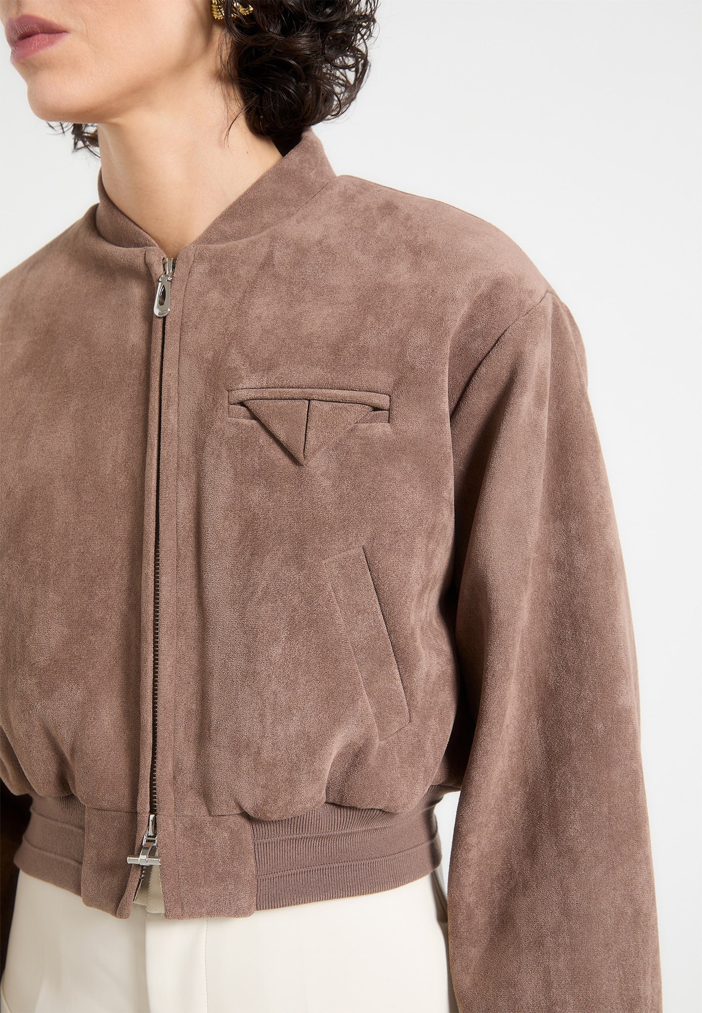 Averi-London™ | Shoulder Bomber Jacket