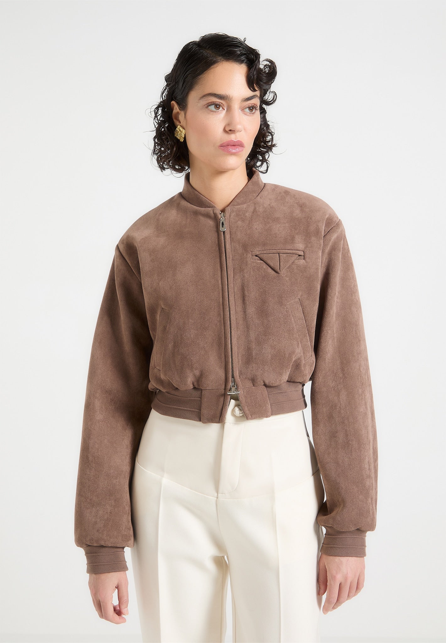 Averi-London™ | Shoulder Bomber Jacket