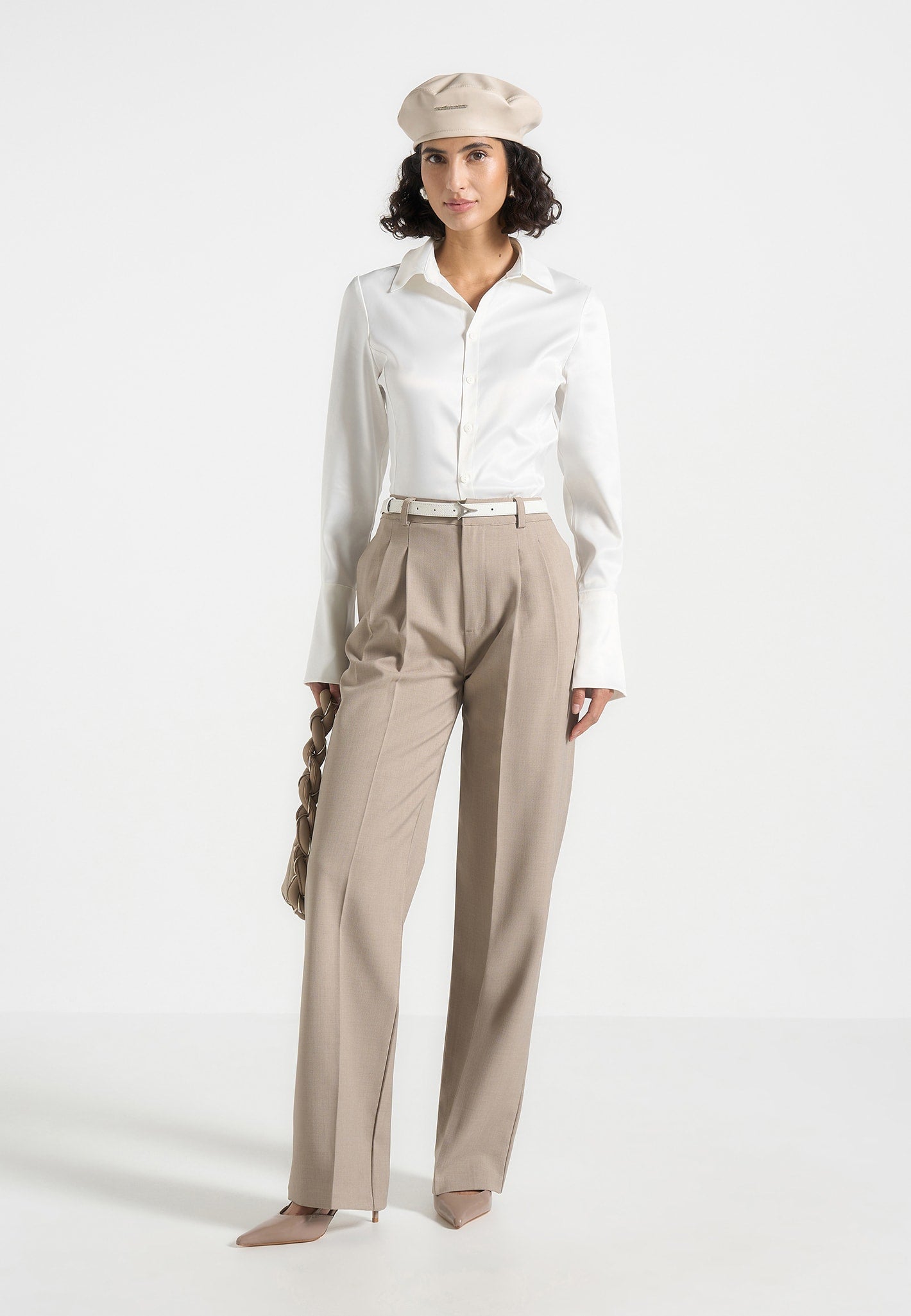 Averi-London™ | Tailored Pleat Trousers