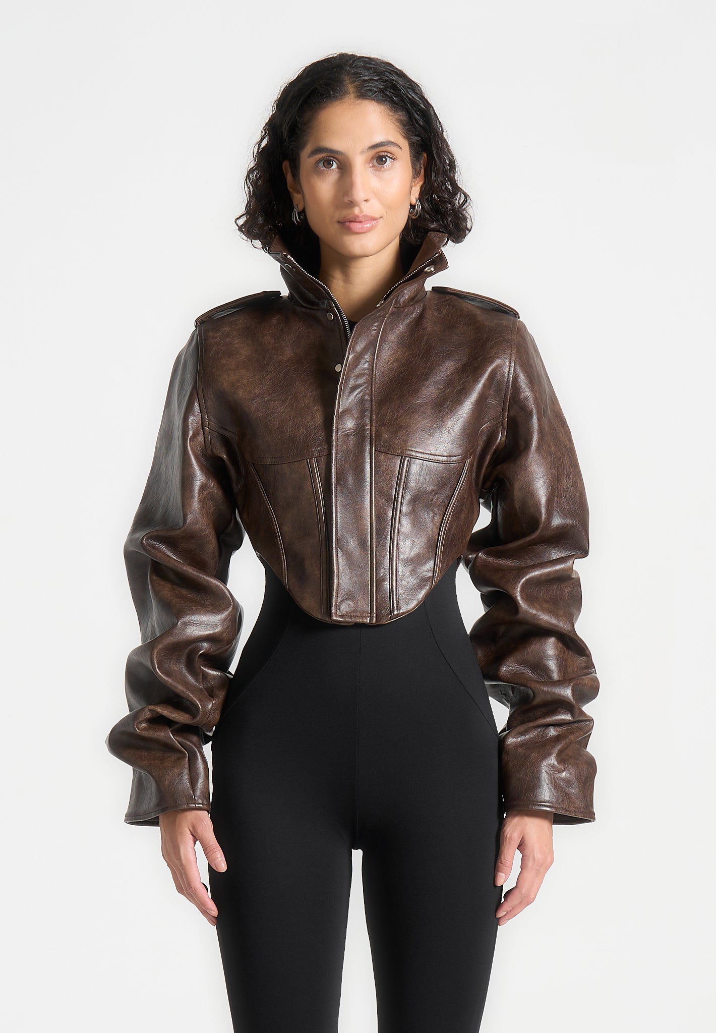 Averi-London™ | Tacked Sleeve Jacket
