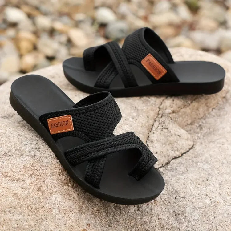 Averi-London™ |  Criss-Cross Comfort Slides
