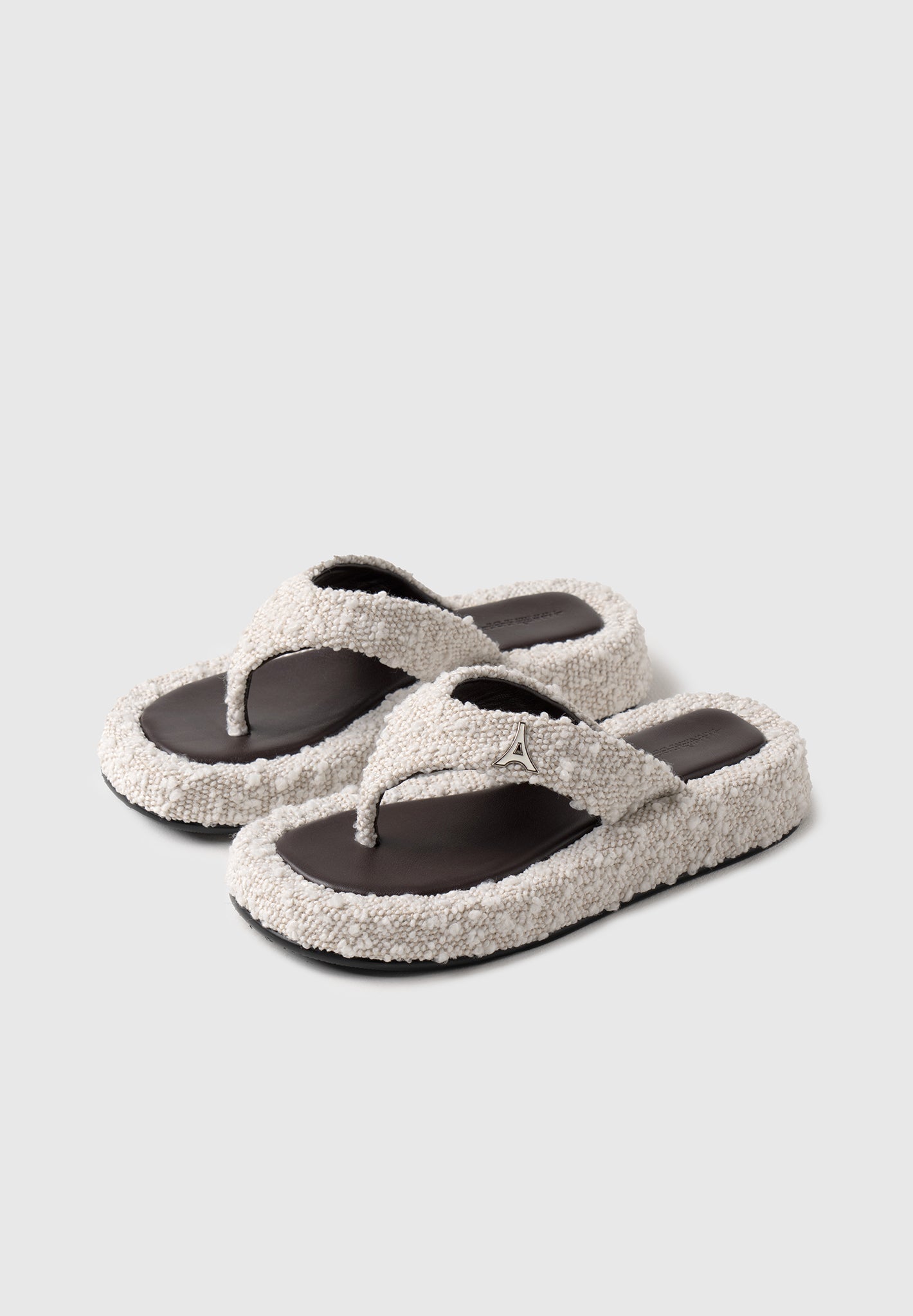 Averi-London™ | Boucle Flatform Sandals
